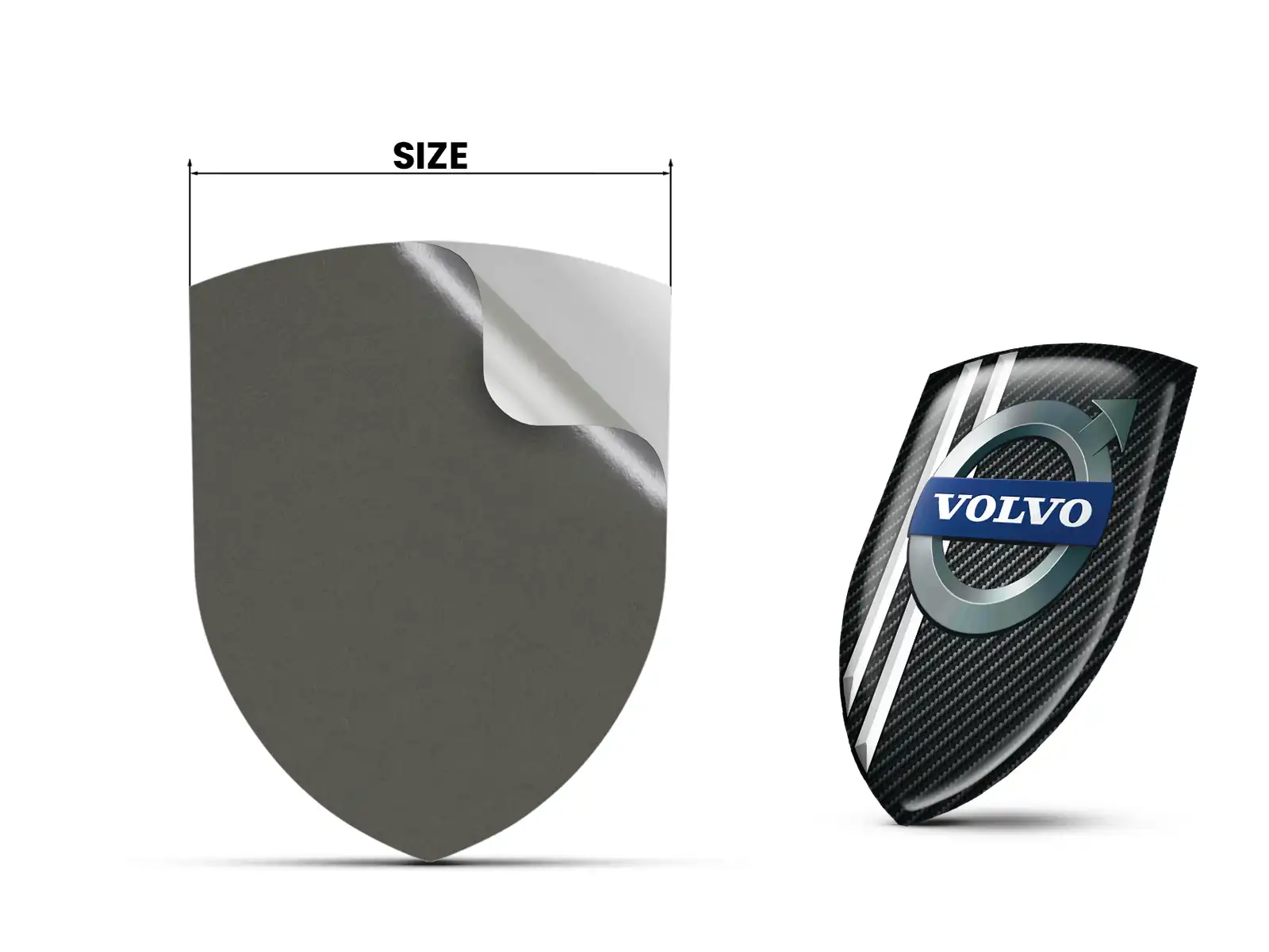 Volvo Car Windshield Stickers Max Resilient Pro Look